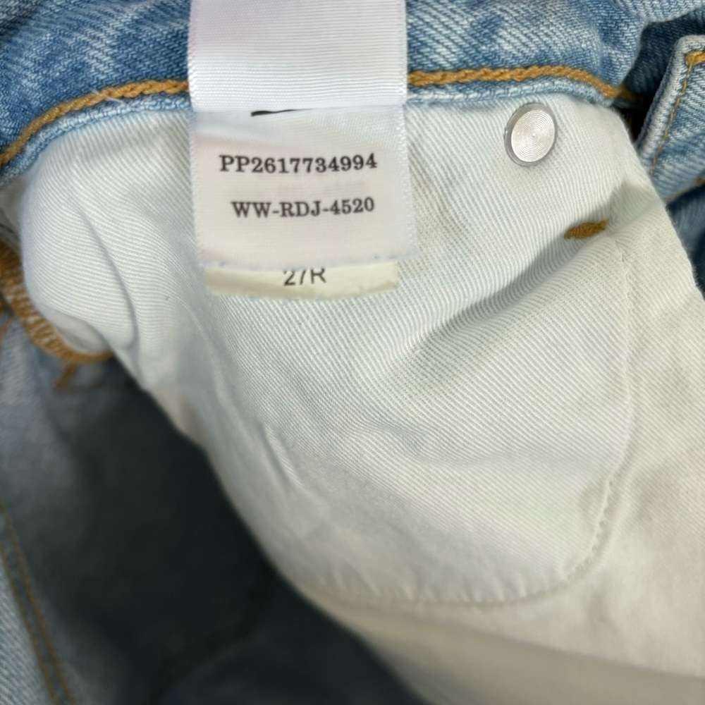 Everlane The Curvy 90s Cheeky Straight Jeans Size 27 Ankle - Picture 7 of 8